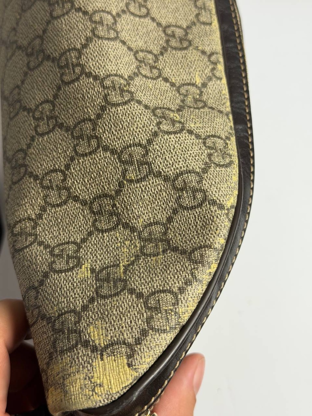 Gucci GG Supreme Beige Monogram Coated Canvas Belt Bum Bag - Picture 6 of 14